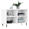 tv-bord 69,5x30x50 cm konstrueret træ hvid