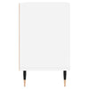 tv-bord 69,5x30x50 cm konstrueret træ hvid
