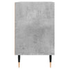 tv-bord 69,5x30x50 cm konstrueret træ betongrå
