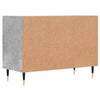 tv-bord 69,5x30x50 cm konstrueret træ betongrå