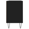 tv-bord 103,5x30x50 cm konstrueret træ sort