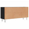 tv-bord 103,5x30x50 cm konstrueret træ sort