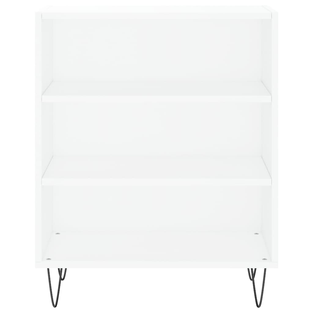 skænk 57x35x70 cm konstrueret træ hvid