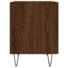 sengeborde 2 stk. 40x35x47,5 cm konstrueret træ brunt egetræ