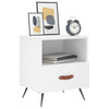 sengeborde 2 stk. 40x35x47,5 cm konstrueret træ hvid