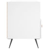 sengeborde 2 stk. 40x35x47,5 cm konstrueret træ hvid