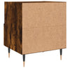 sengebord 40x35x47,5 cm konstrueret træ røget egetræ