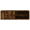tv-bord 120x34x37 cm konstrueret træ røget egetræsfarve