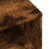 tv-bord 120x34x37 cm konstrueret træ røget egetræsfarve