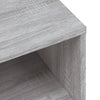 tv-bord 120x34x37 cm konstrueret træ grå sonoma-eg