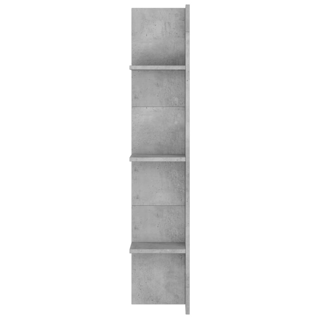 tv-møbel 152x22x113 cm konstrueret træ betongrå