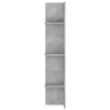 tv-møbel 152x22x113 cm konstrueret træ betongrå