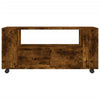 tv-bord 102x34,5x43 cm konstrueret træ røget egetræsfarve
