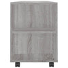 tv-bord 102x34,5x43 cm konstrueret træ grå sonoma-eg