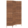 rumdeler med 3 paneler 122x180 cm vandhyacint brun