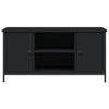 tv-bord 100x40x50 cm konstrueret træ sort