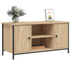 tv-bord 100x40x50 cm konstrueret træ sonoma-eg