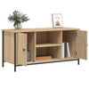 tv-bord 100x40x50 cm konstrueret træ sonoma-eg