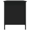 tv-bord 80x40x50 cm konstrueret træ sort