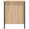 tv-bord 80x40x50 cm konstrueret træ sonoma-eg