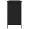 tv-bord 100x35x65 cm konstrueret træ sort