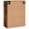 væghængt skab 69,5x34x90 cm konstrueret træ røget sonoma-eg