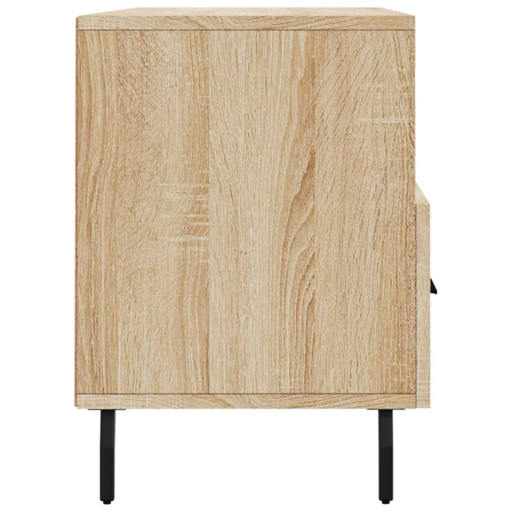 tv-bord 102x36x50 cm konstrueret træ sonoma-eg
