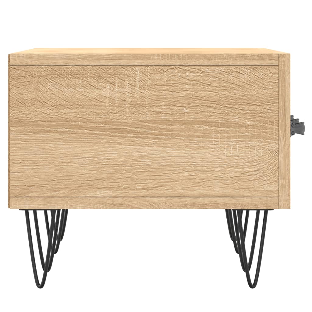tv-bord 150x36x30 cm konstrueret træ sonoma-eg