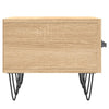 tv-bord 150x36x30 cm konstrueret træ sonoma-eg
