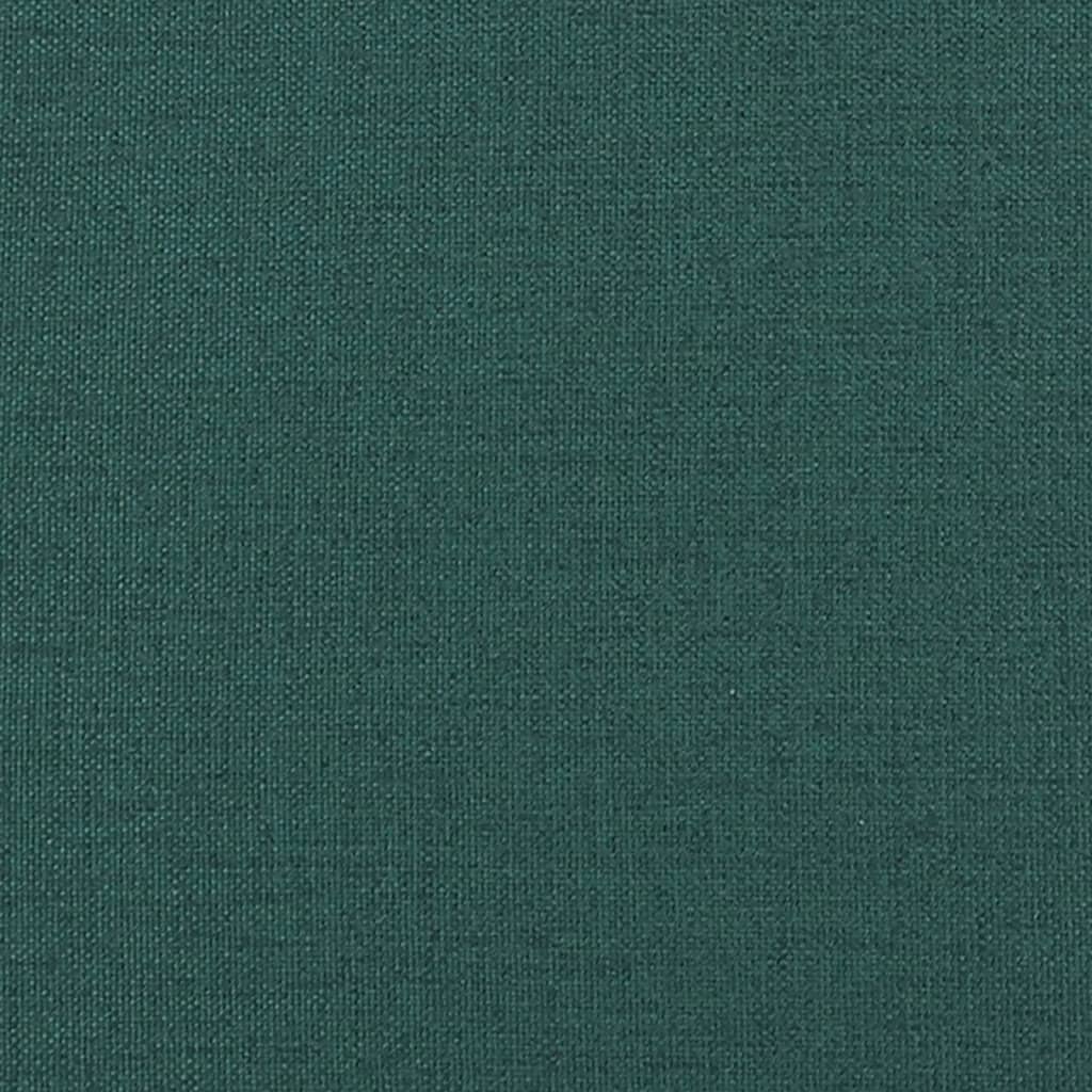 2-i-1 sovesofa 112x174x55 cm stof mørkegrøn