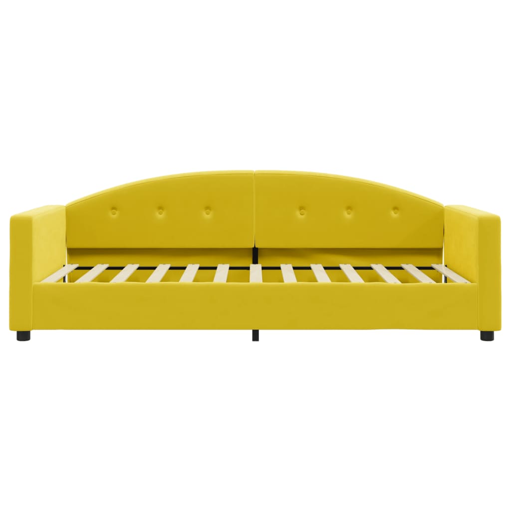 daybed 90x200 cm velour gul