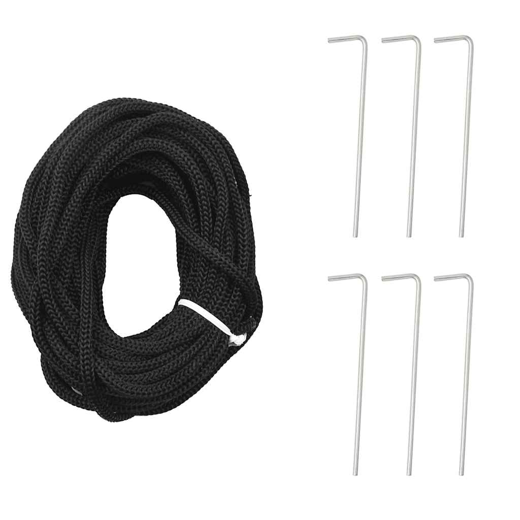 LED-juletræ med spyd 220 LED'er 180 cm varmt hvidt lys