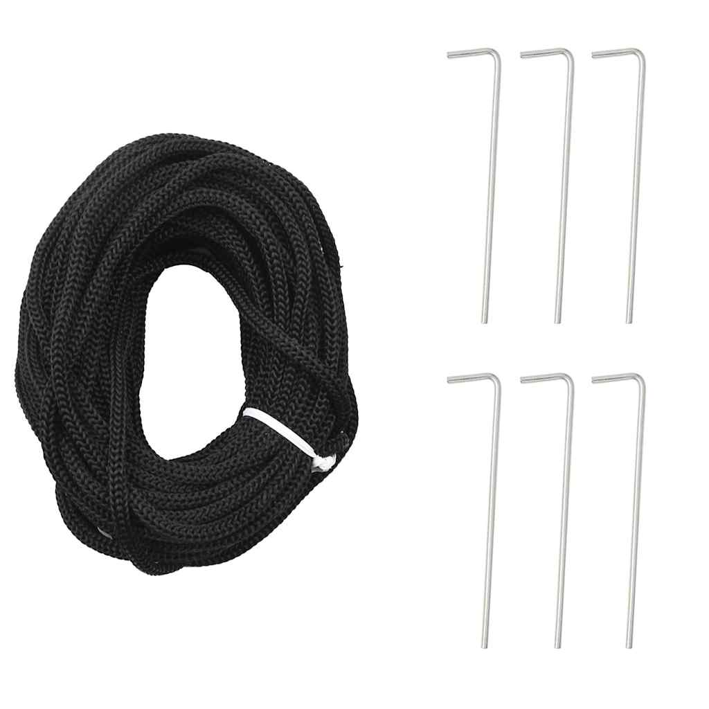 LED-juletræ med spyd 220 LED'er 180 cm blåt lys