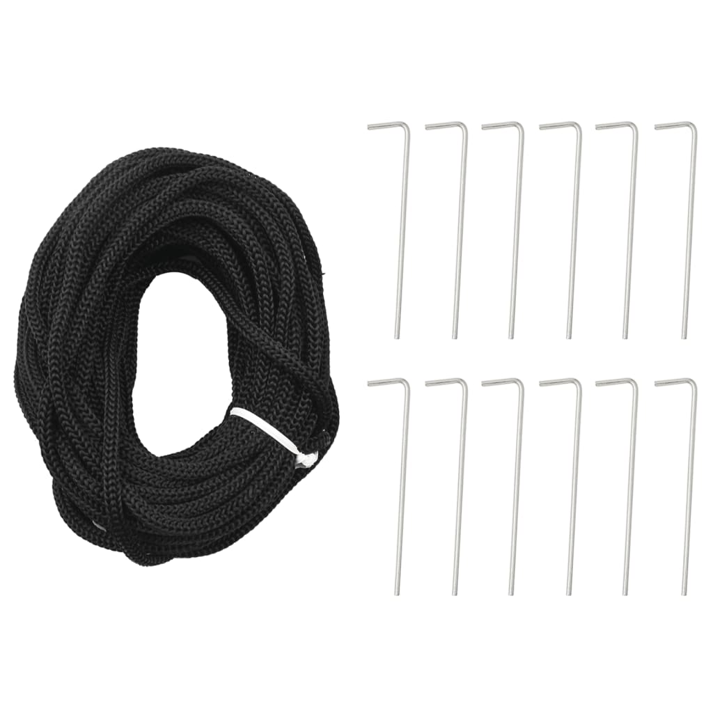 LED-juletræ til flagstang 1534 LED'er 500 cm flerfarvet lys