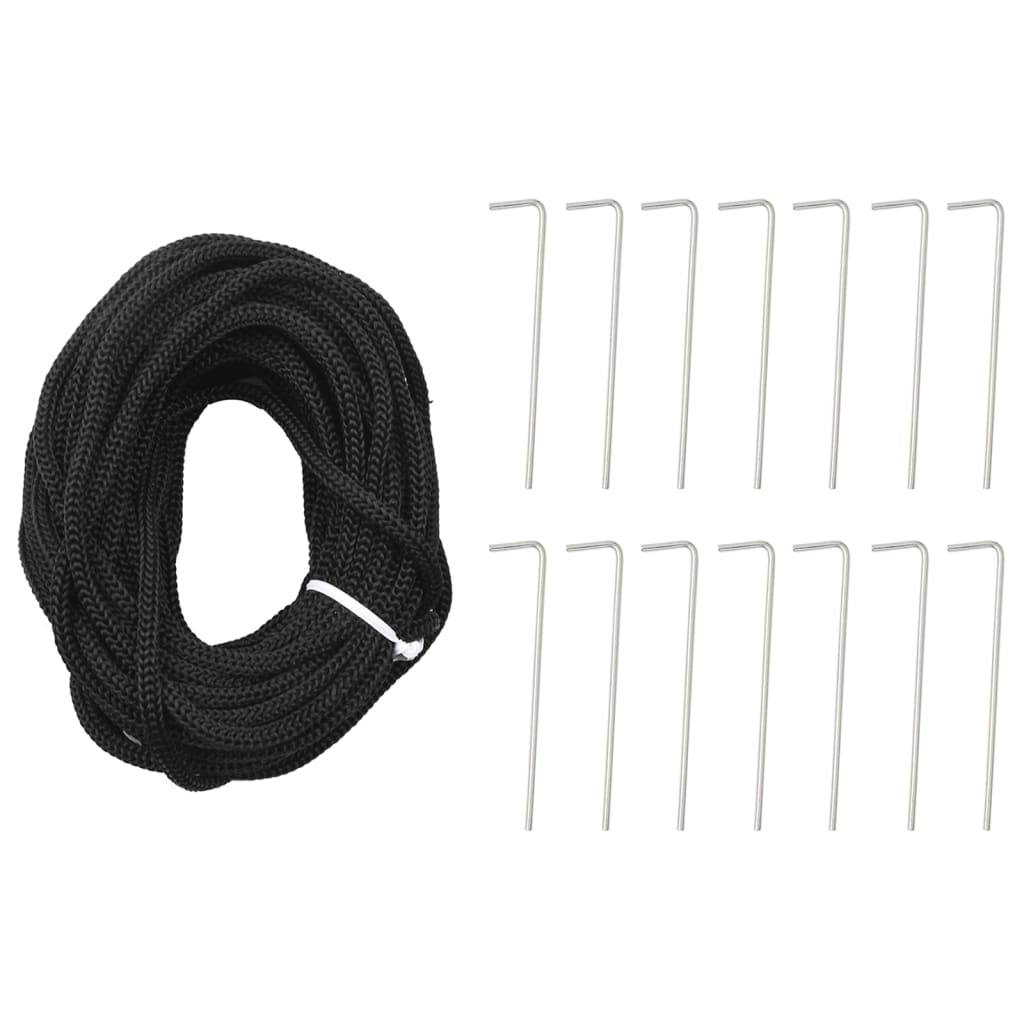 LED-juletræ til flagstang 3000 LED'er 800 cm blåt lys