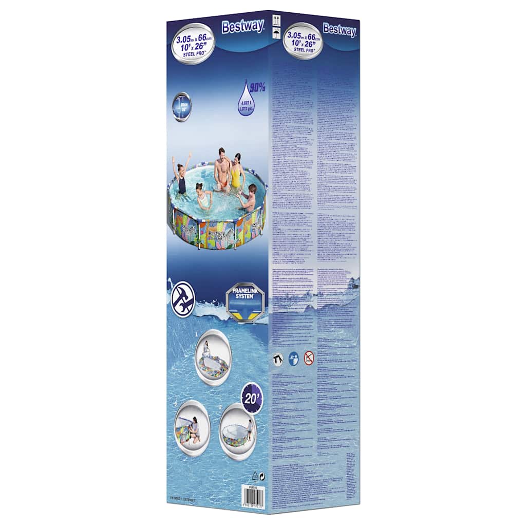 swimmingpool Steel Pro 305x66 cm