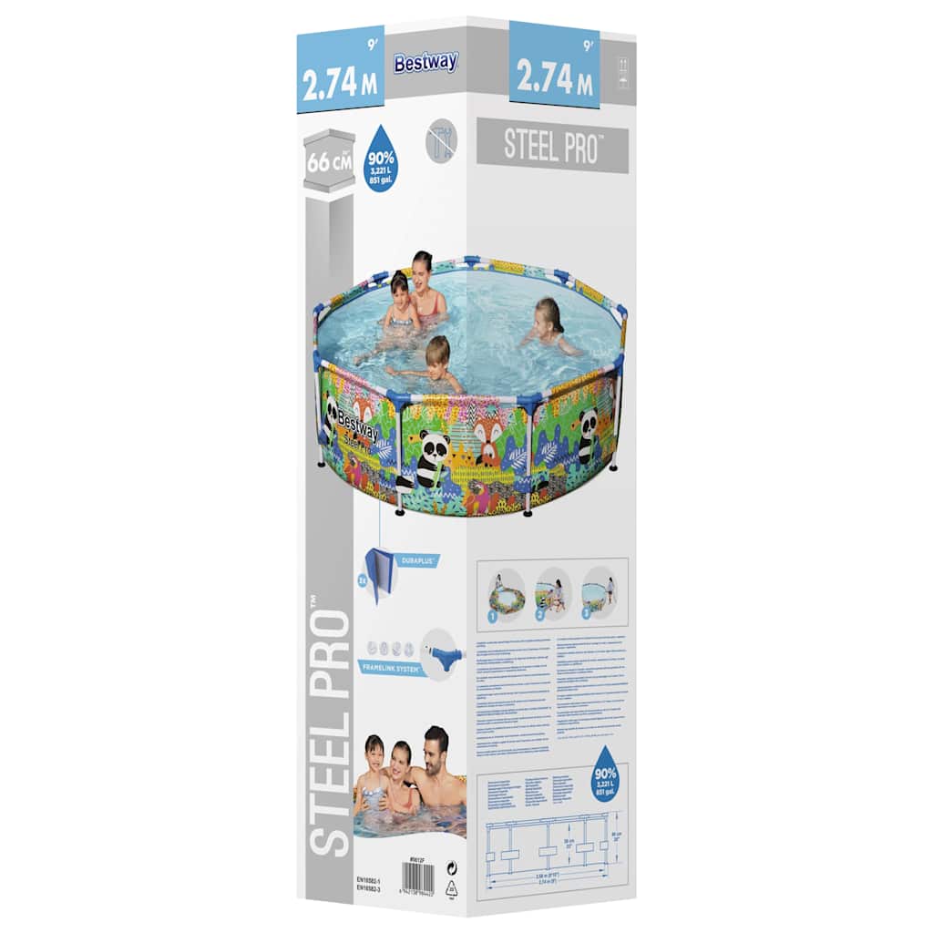 Steel Pro MAX swimmingpool 274x66 cm