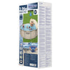 Power Steel swimmingpool med baldakin 396x107 cm