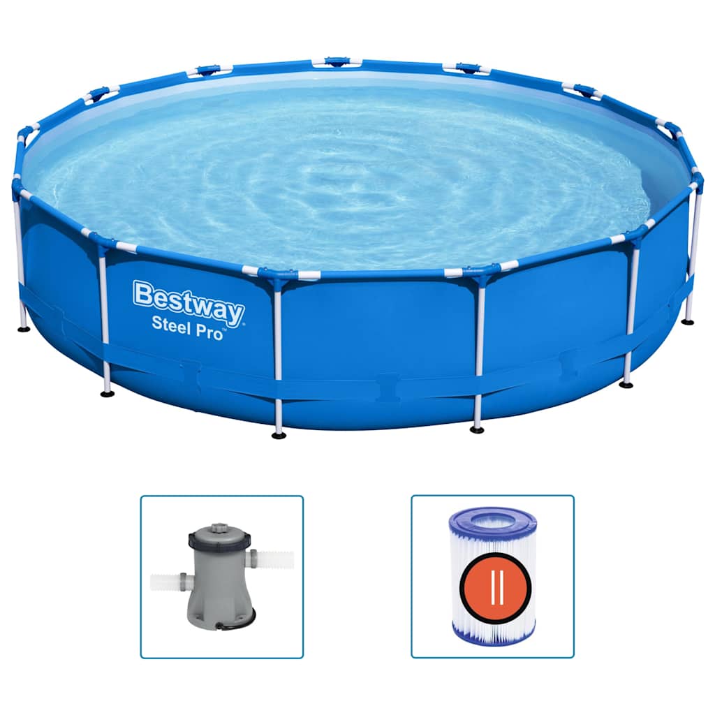 Steel Pro Frame pool 396x84 cm