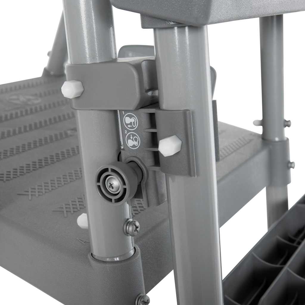 Power Steel swimmingpoolsæt 732x366x132 cm rektangulær