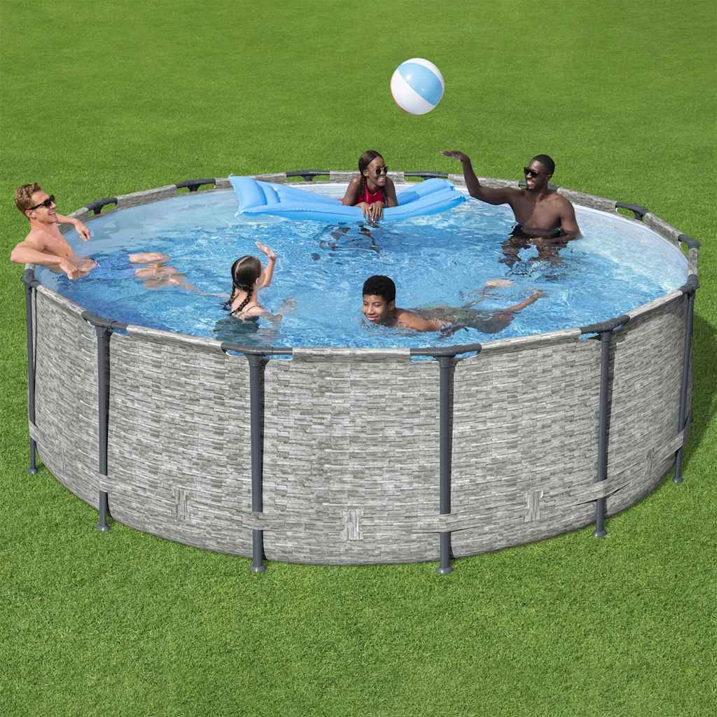 Power Steel swimmingpool 427x122 cm