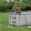 Power Steel swimmingpoolsæt 488x305x107 cm