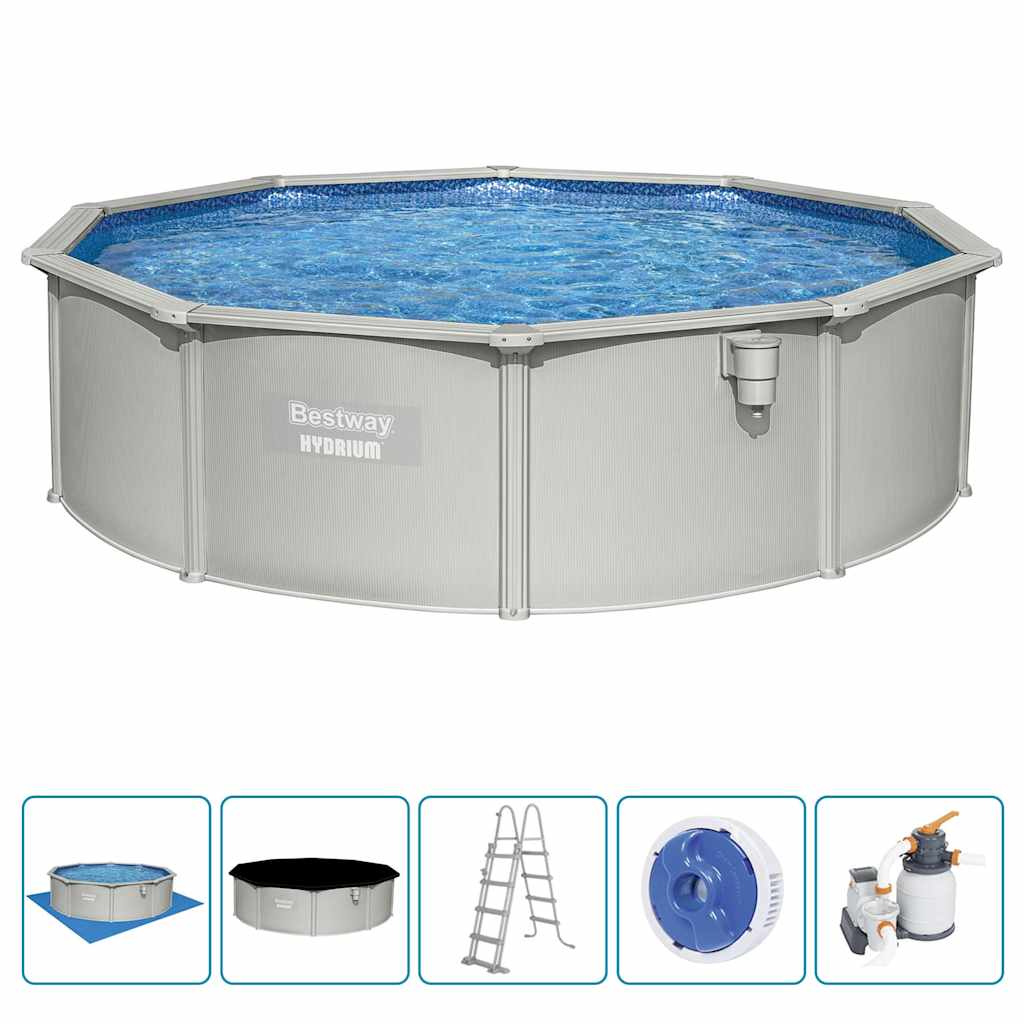 Hydrium swimmingpoolsæt 460x120 cm