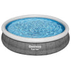 swimmingpoolsæt 366x76 cm rund
