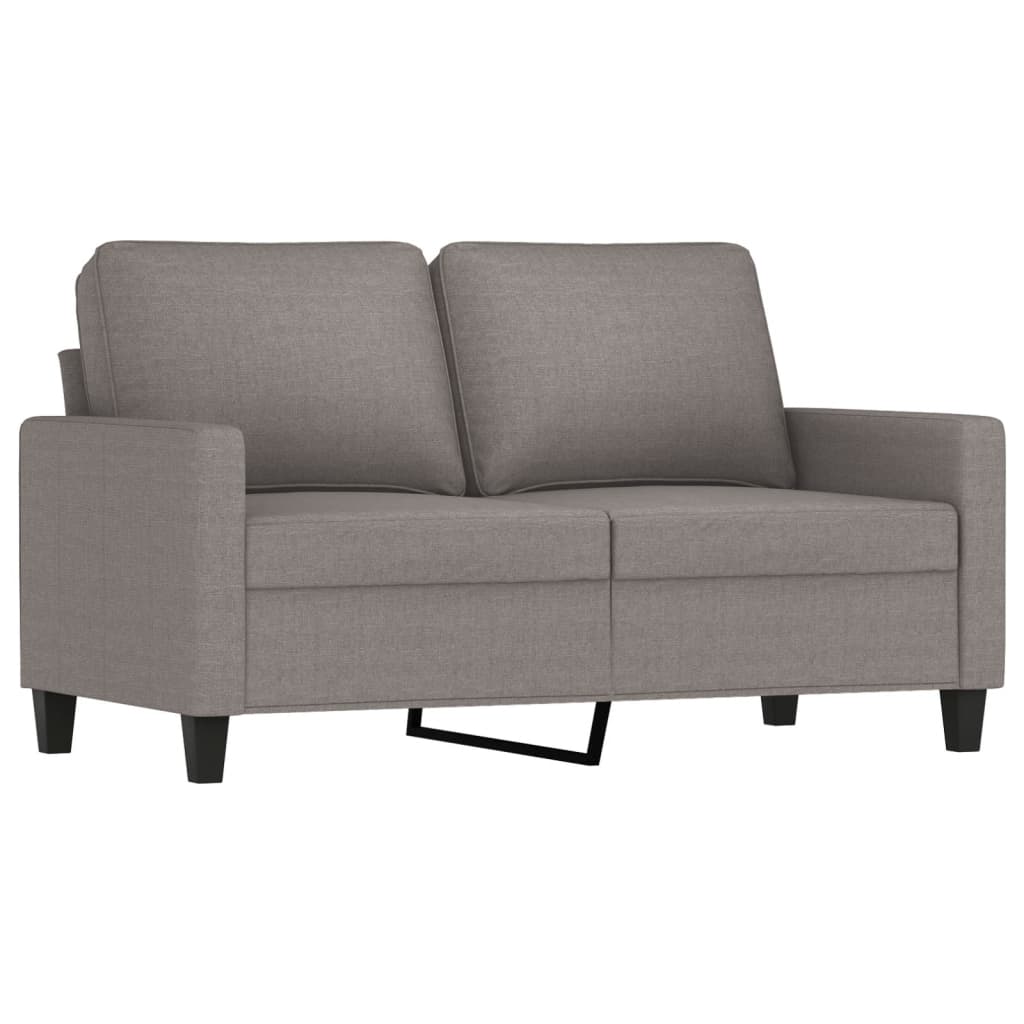 sofasæt 4 dele med hynder stof gråbrun
