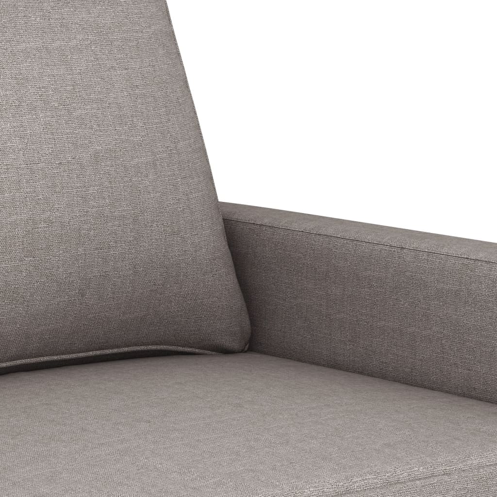 sofasæt 4 dele med hynder stof gråbrun