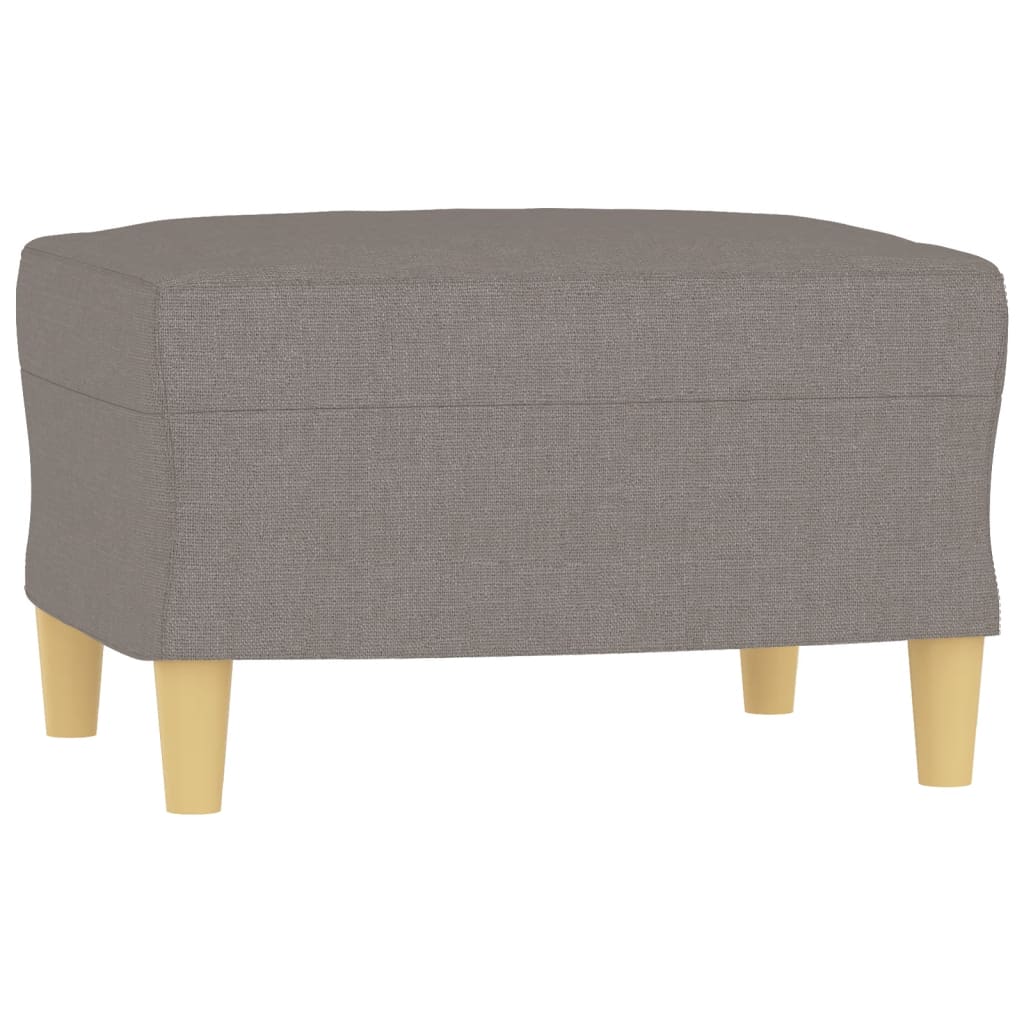 sofasæt 4 dele med puder stof gråbrun