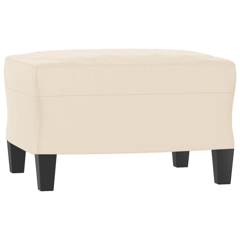 sofasæt 4 dele med puder mikrofiberstof beige
