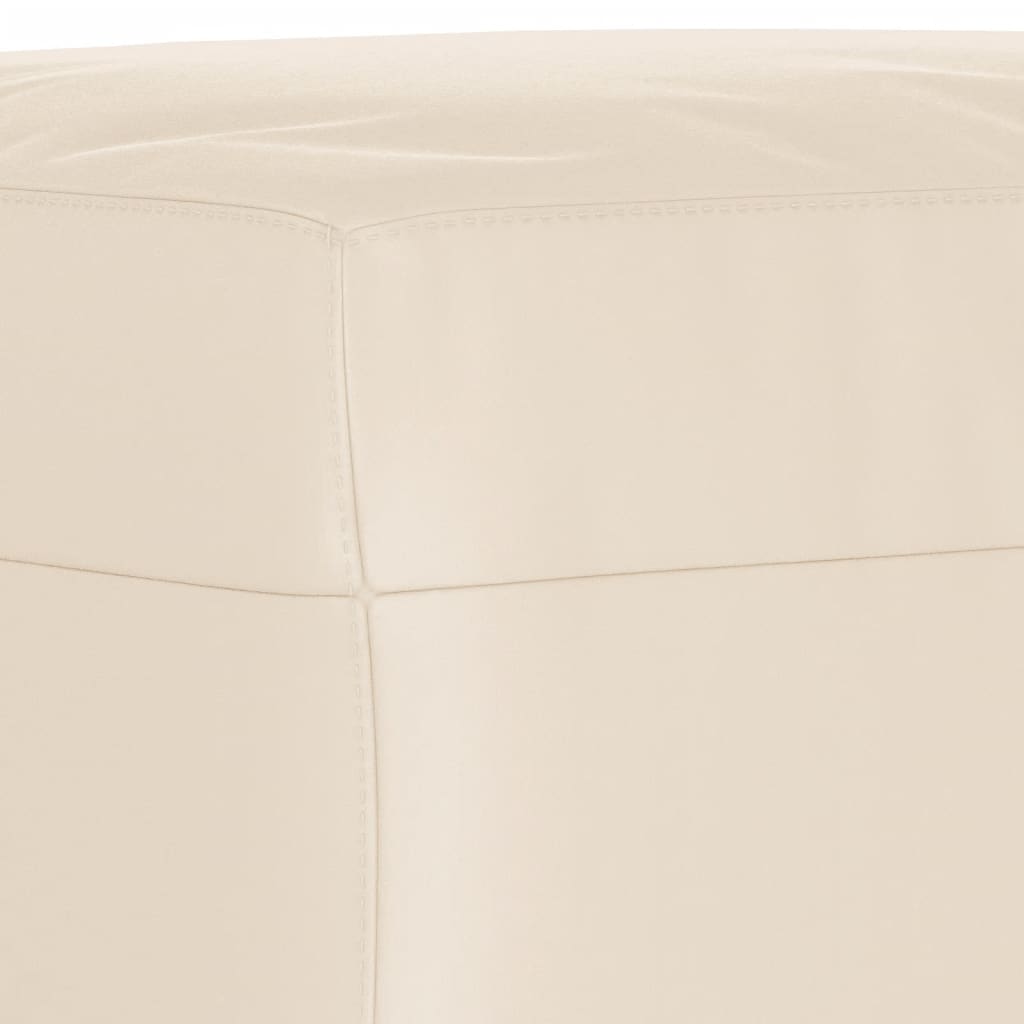 sofasæt 4 dele med puder mikrofiberstof beige