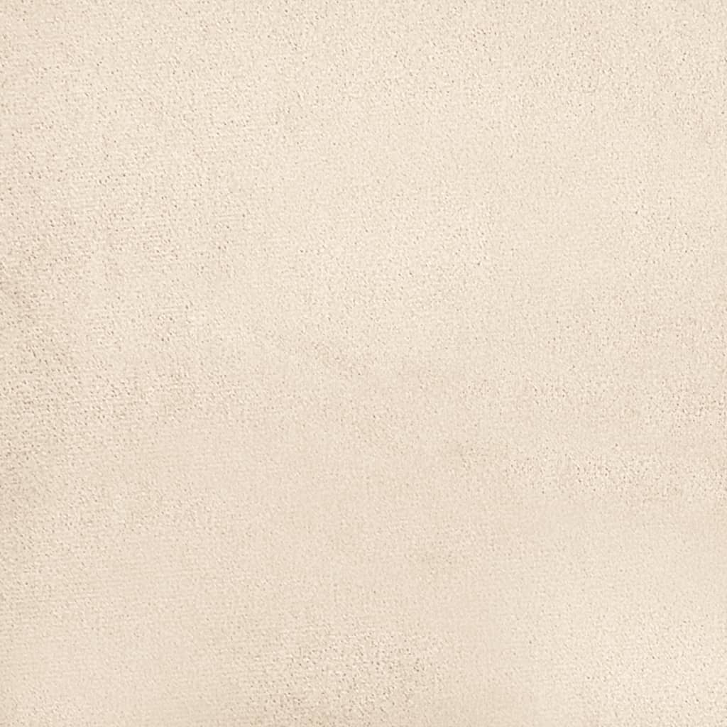 sofasæt 4 dele med puder mikrofiberstof beige